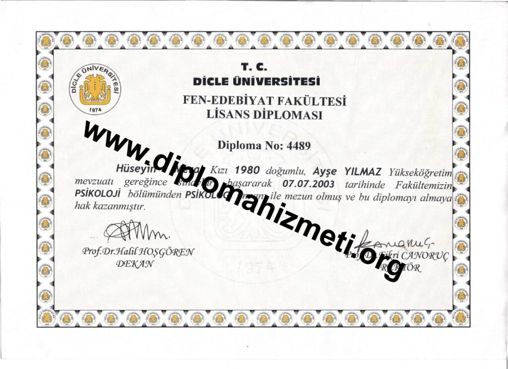 Parayla Diploma Almak – Ücretli Diploma Satışı